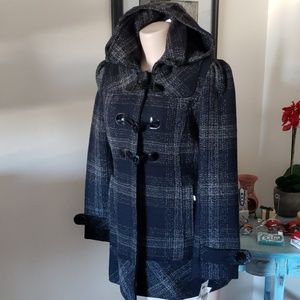 New Coat Black Rivert SIze M